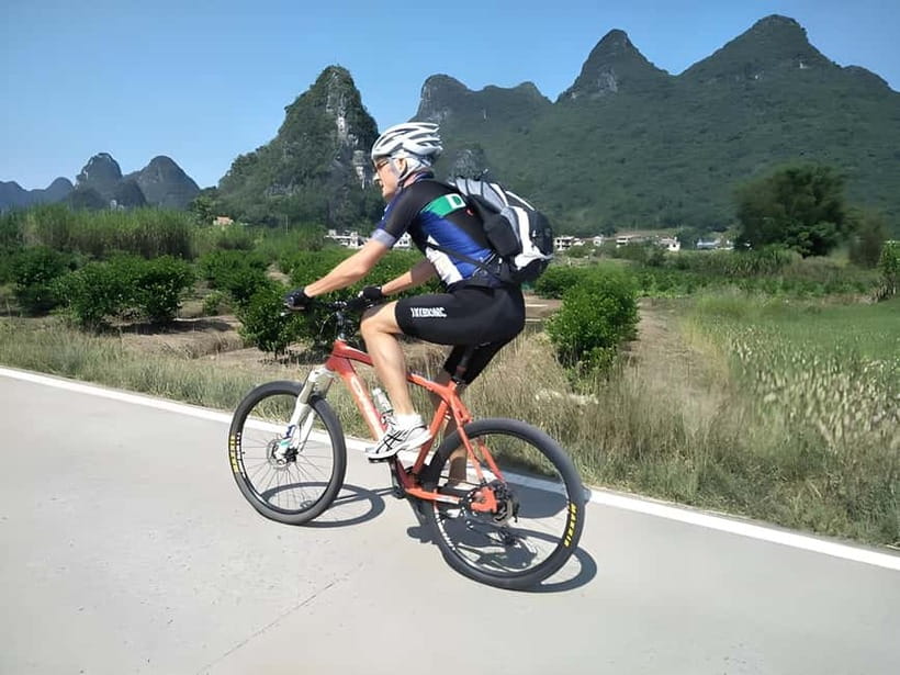 Guilin: Li River Cruise, Yangshuo Biking & Flexible Pricing - Cycling the Yulong River route
