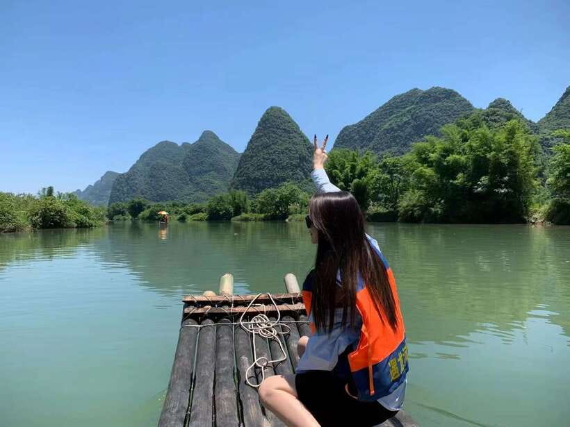 Guilin: Private Mountains and Rivers Day Tour - The Yulong River is the gentler water experience