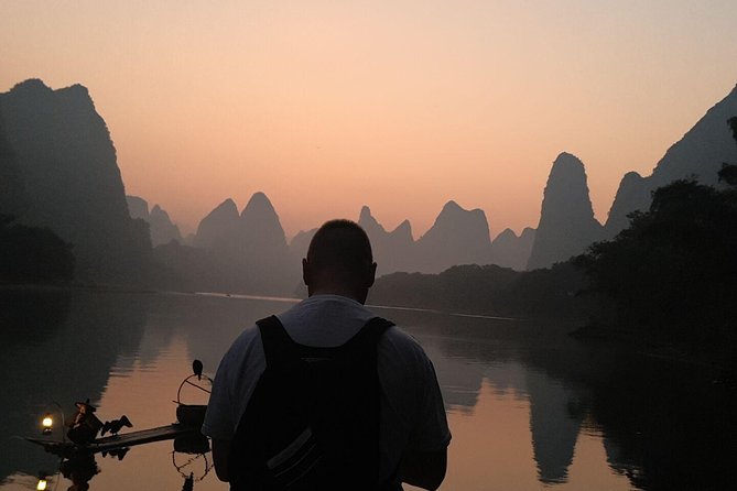 Half-day Xingping photographic Sunrise tour with the Fisherman - At the Xingping dock