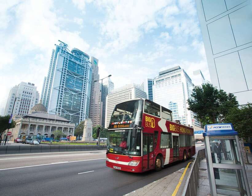 Hong Kong: Big Bus Hop-On Hop-Off Tour & Optional Peak Tram - Green route: the best change of scenery