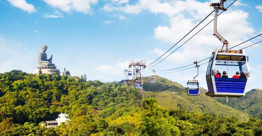 Hong Kong: Boat and NP360 Cable Car or Tai O Day Pass - Walk to the Big Buddha and Ngong Ping Village