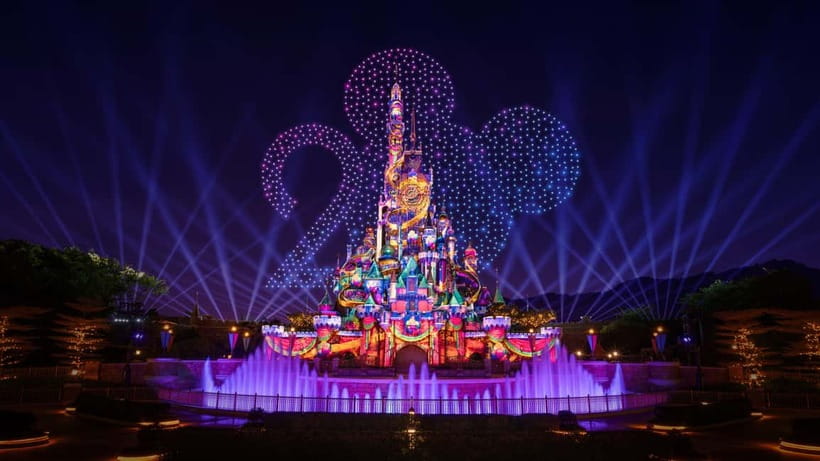 Hong Kong Disneyland: Non-Stop 2-Day Fun Ticket - Arriving at the Main Entrance on Lantau Island