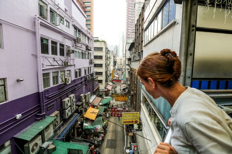 Hong Kong Heritage - Past to Present - Starting outside the General Post Office
