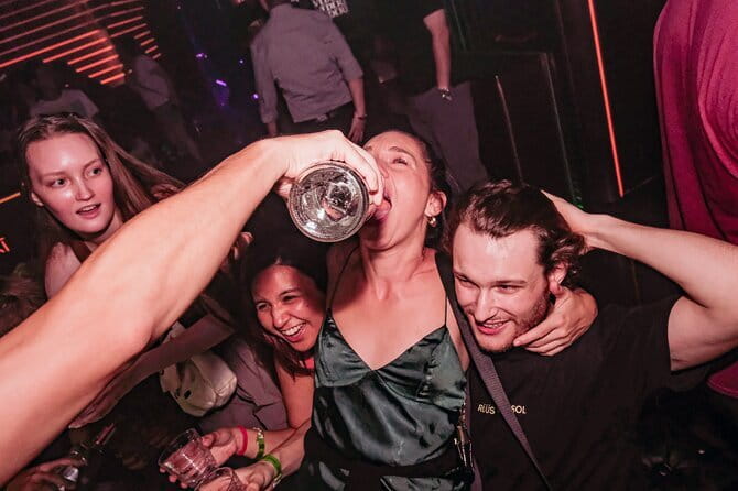 Hong Kong Pub Crawl at Lan Kwai Fong (LKF) - Lan Kwai Fong after dark