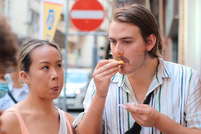 Hong Kong Street Food Tour with Locals - Dim Sum, Wonton & more - Possession Street and the Hong Kong egg tart
