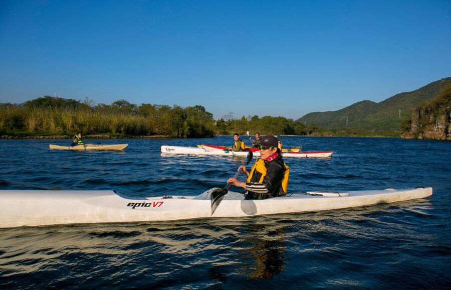 Kayaking tour with Local Guide( dry suit for winter) - Why Kayak Near Guilin?