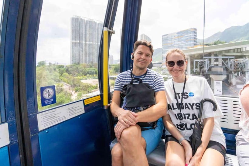 Lantau Island: Priority Cable Car, Tai O & Direct Transfer - Riding above Lantau on Ngong Ping 360