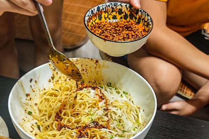 Learn cold noodle and wolf-teeth potato at local home - A taste of Zigong, served in a Chengdu home
