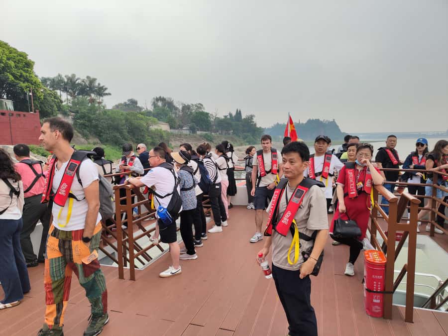 Leshan Grand Buddha Scenic Area and Panda Park Day Tour - Leshan Giant Buddha and the cliffside view