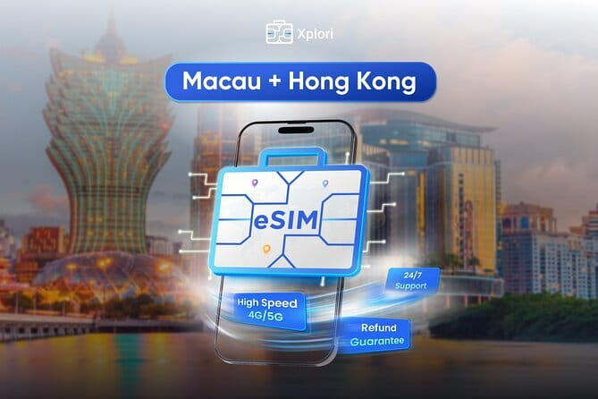 Macau and HongKong eSIM (3 to 30 Days. Up To 60GB of data) - Key points to know before you buy