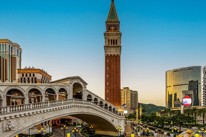 Macau Highlights & Culture Day Trip from Hong Kong with Pickup - The Parisian and The Venetian on the Cotai Strip