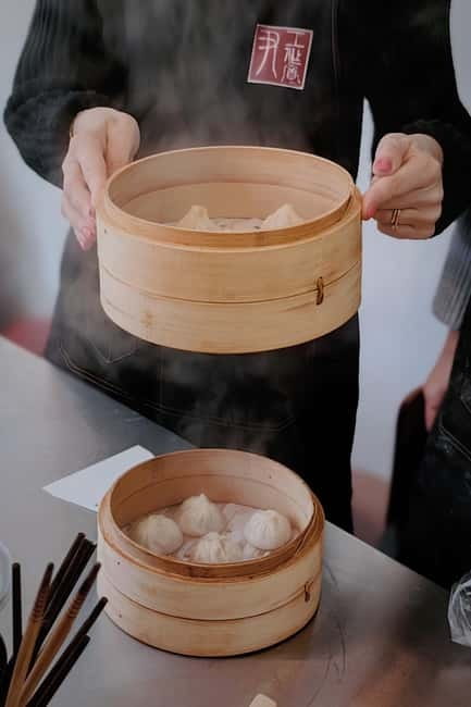 Make Soup Dumpling: Vegan or Pork in Shanghai Shikumen - What the $120 price includes