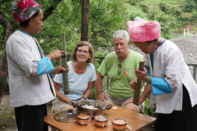 Mini Group: Longji Rice Terraced Fields and Minority Villages Tour - Ancient Zhuang Village and the first walk