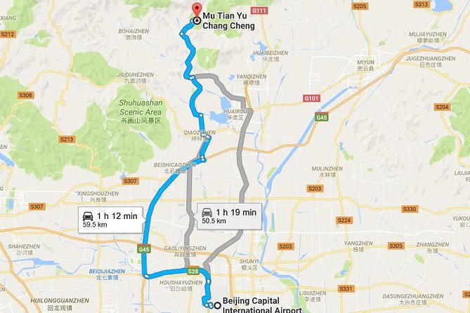 MuTianYu Great Wall and Forbidden City Day Trip by Licensed Cab - How much sightseeing fits into eight to nine hours