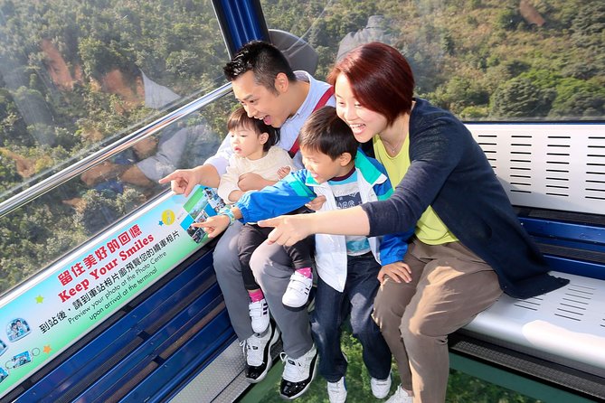 Ngong Ping 360 Cable Car Ticket on Lantau Island - Riding above North Lantau Country Park