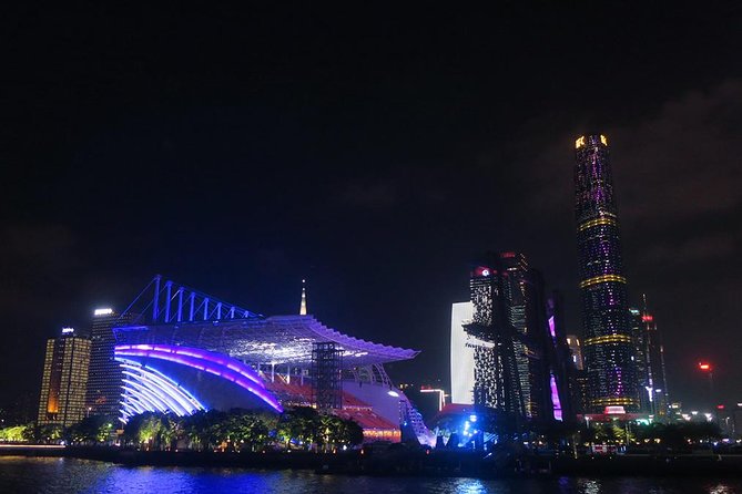 Pearl River Night Cruise in Guangzhou with Private Transfer - Canton Tower from the top deck