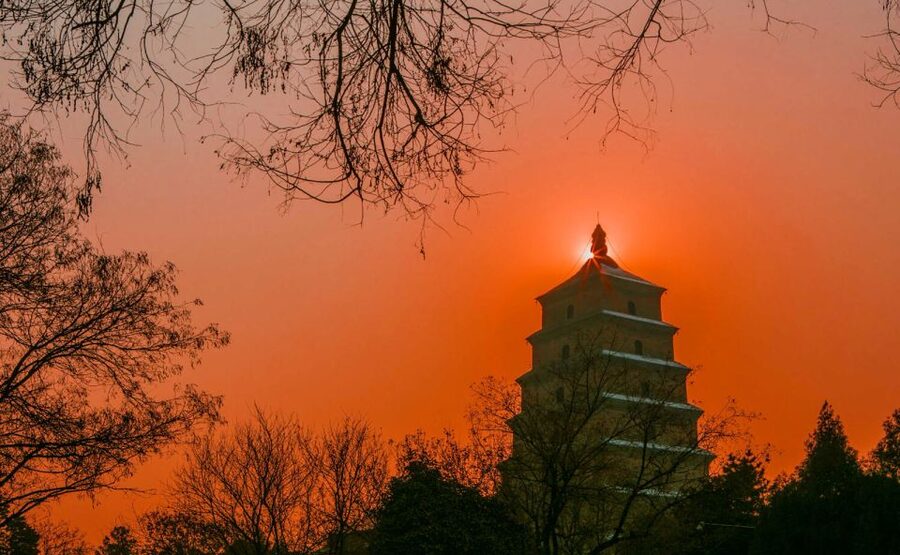 Private Big Wild Goose Pagoda Buddhism Walking Tour - The optional pagoda climb