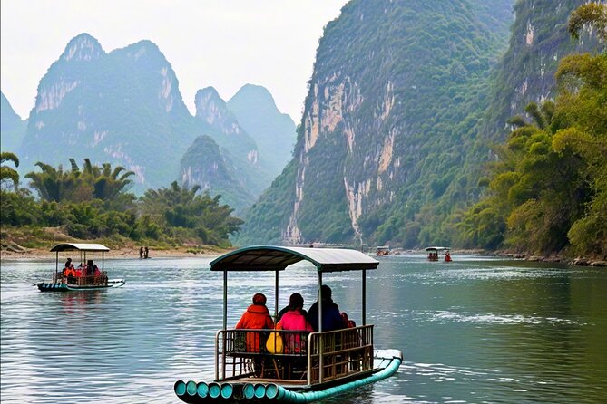 Private day tour :Guilin-LiRiver bamboo boat-Yangshuo Highlights - Key points at a glance