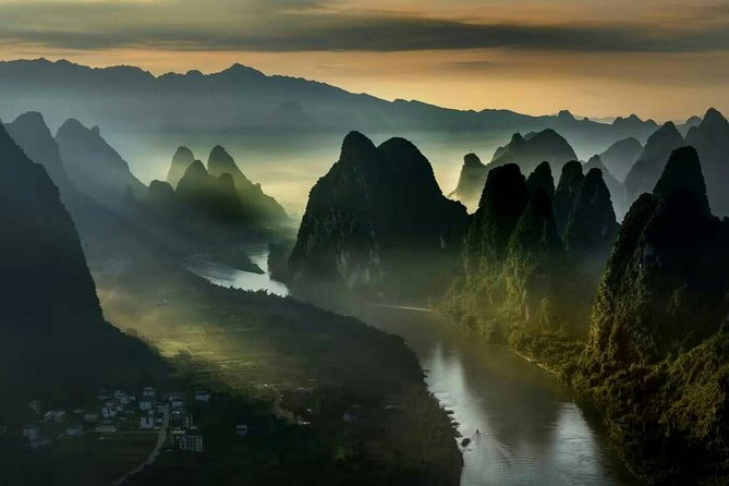 Private Day Tour of Yangshuo Xianggong Mountain and Yulong Bamboo Boat - Key points at a glance