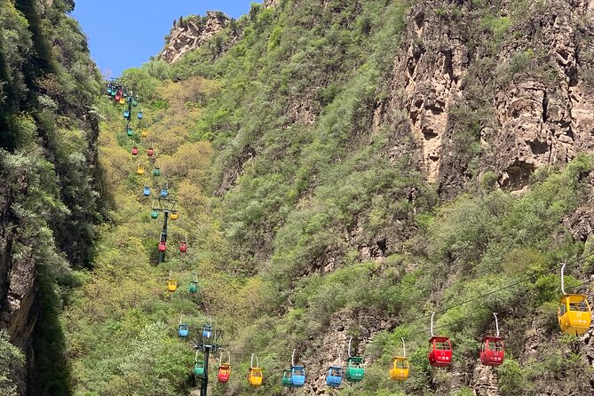 Private Day Tour to Longqing Gorge with Boat Ride and Cable Car from Beijing - Cruising the Baili River beneath the cliffs