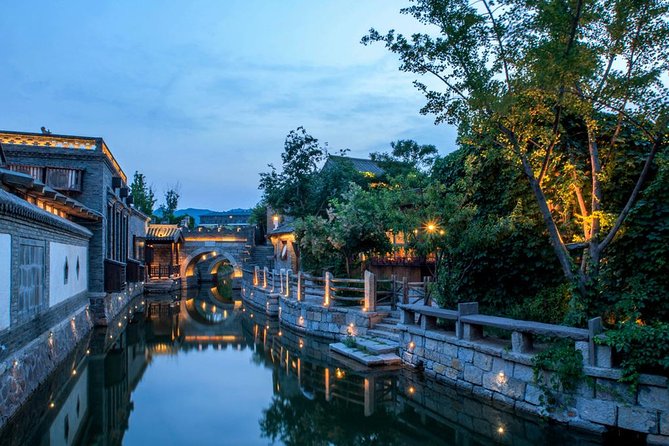 Private Evening Tour to Simatai Great Wall and Gubei Water Town - Gubei Water Town before the wall