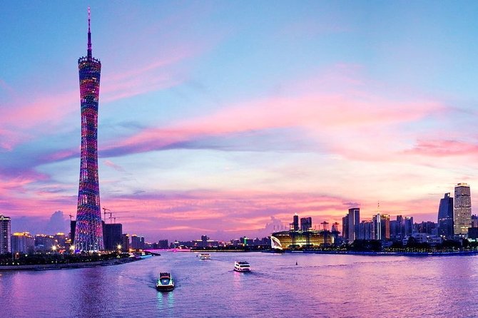 Private Flexible Guangzhou Layover Tour of Old and New Highlights - Canton Tower and the modern Zhujiang River skyline