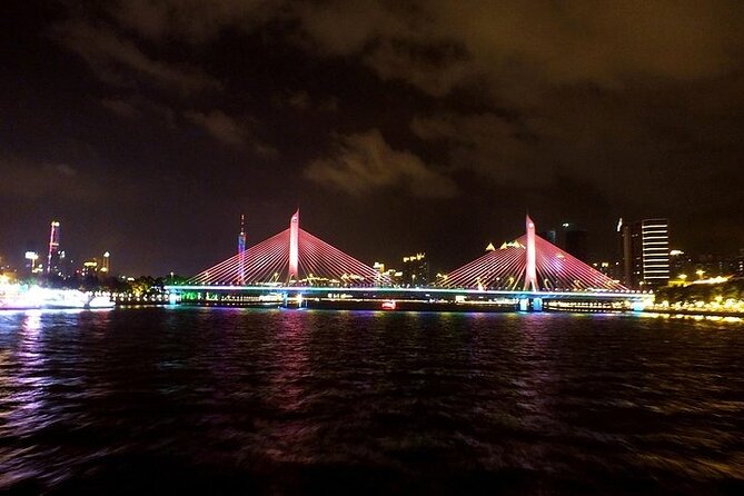 Private Guangzhou Night Tour Pearl River Cruise & Dim-Sum Dinner - Haixinsha Asian Games Park and Guangzhou Library