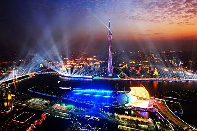 Private Guangzhou Night Tour with Canton Tower and Pearl River VIP Class Cruise - Reaching the 433-meter Canton Tower deck