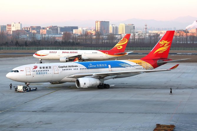 Private Round Way Transfers: Beijing INTL Airport (PEK & PKX) - The airport arrival: useful, but not entirely foolproof