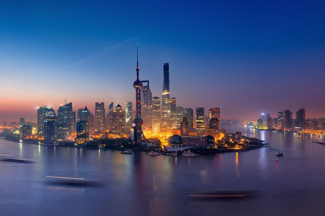 Private Shanghai Night River Cruise and Hot Pot Dining Experience - The Huangpu River after dark