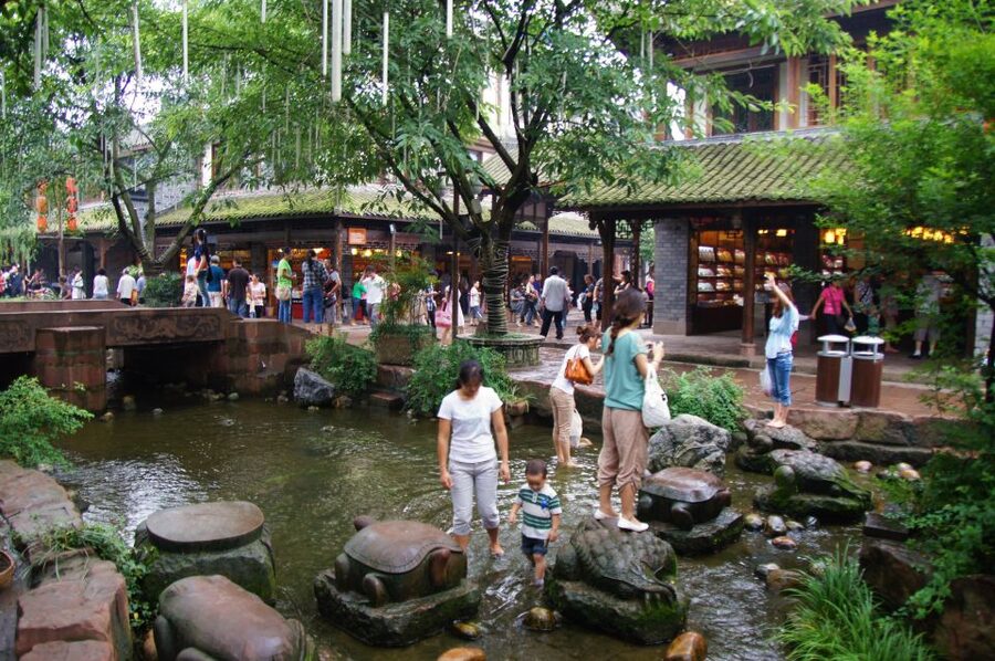 Private Tour to Leshan Giant Buddha & Huanglongxi Old Town - Wandering through 1,700 years of Huanglongxi