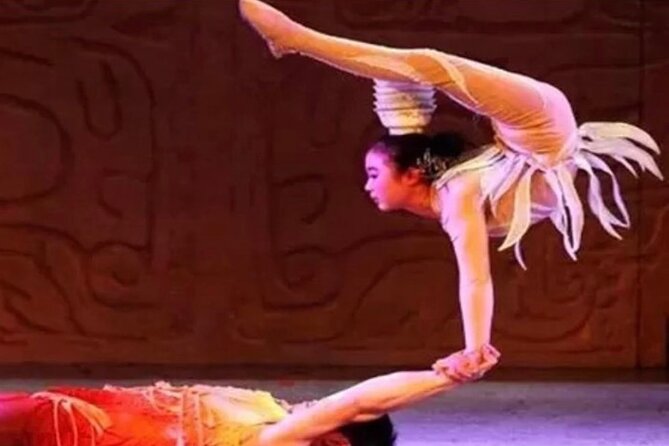 Red Theatre Beijing Acrobatics Show Ticket - The ticket QR code needs careful handling