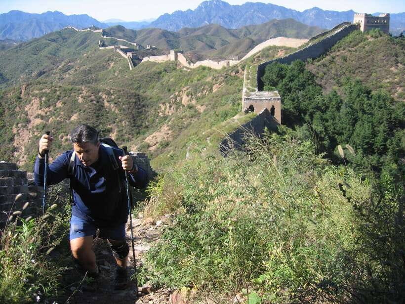 Self-guided challenging hiking from Jinshanling to Gubeikou - Self-guided support: useful, but limited