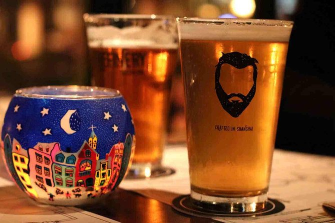 Shanghai craft beer tour with local food tastings - Starting in Xintiandi with pale ale and IPA