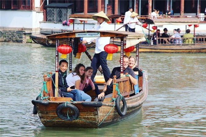 Shanghai: Southern Great Wall Day Trip by Bullet Train - East Lake and Linhai’s old city