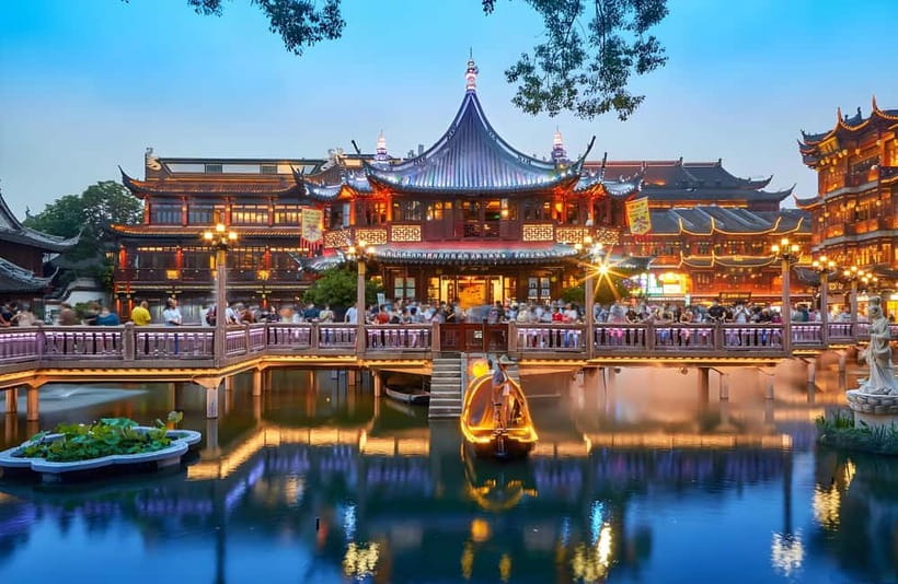 Shanghai: Yu Garden Ticket+Lantern Festival Entry combo - What you see inside the garden