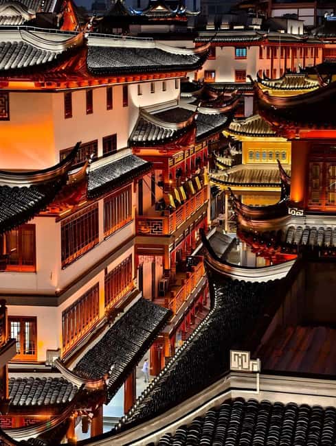 Shanghai: Yu Garden with Entry Tickets(optional) - Courtyards, halls, and winding paths