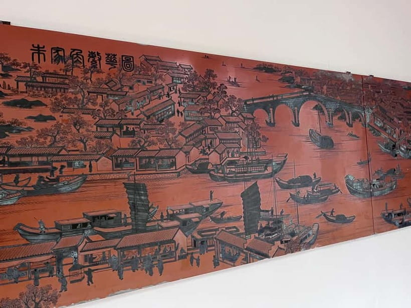 Shanghai: Zhujiajiao Water Town with Calligraphy Experience - A calm pause at Kezhi Garden