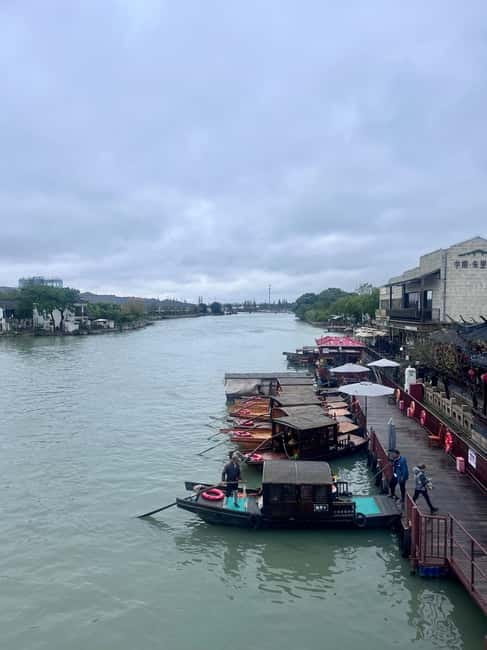 Shanghai: Zhujiajiao Water Town with Calligraphy Experience - Eating local food without losing the afternoon