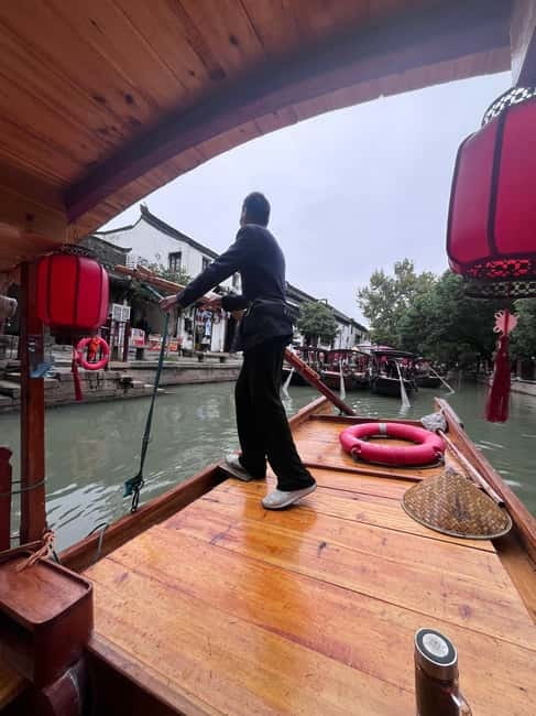 Shanghai: Zhujiajiao Water Town with Calligraphy Experience - Walking Zhujiajiao’s old lanes