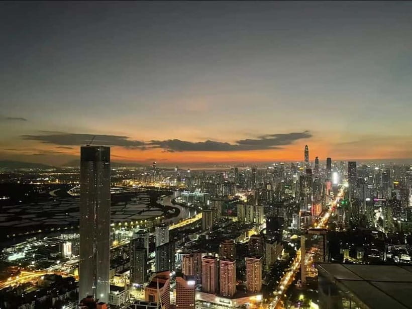 Shenzhen：8h City Walk & Future Experience Highlights Trip - Shennan Avenue shows how Shenzhen moves