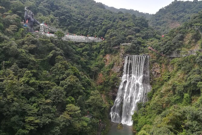 Skywalk Glass Bridge Waterfall Mountain Ancient Cave Private Tour - The glass bridge is only part of the appeal