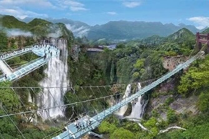 Skywalk Glass Bridge Waterfall Mountain Ancient Cave Private Tour - Three ways to build the rest of your day