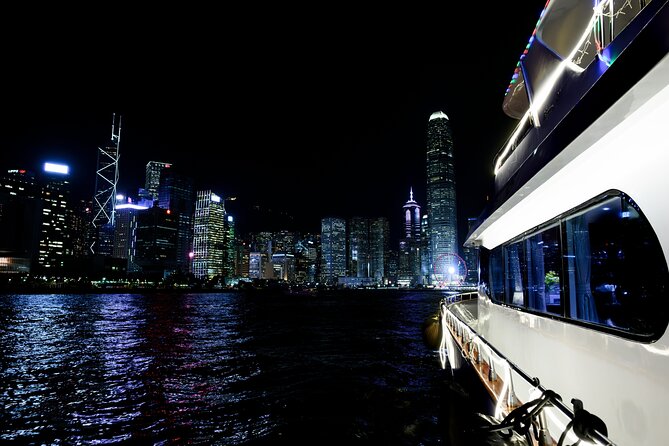 STARLIGHT: Victoria Harbour Night Yacht Tour - Onboard comfort, snacks, and crew service