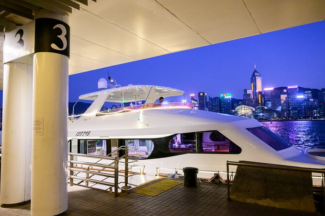 STARLIGHT: Victoria Harbour Night Yacht Tour - The 45-minute route through Victoria Harbour