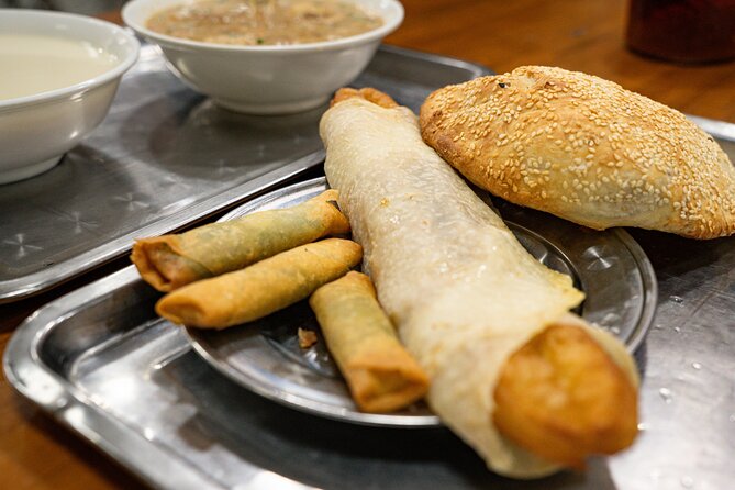 Suzhou Alleyway Walking Food Tour - Savory soy milk, spring rolls, and Tang Dynasty sesame balls
