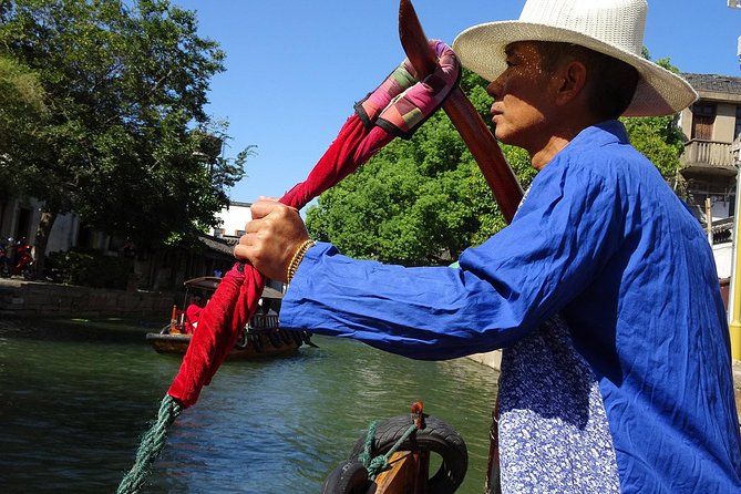 Suzhou Day Tour from Shanghai to Classical Garden, Tongli Water Town - Walking Shantang Street beside the canal
