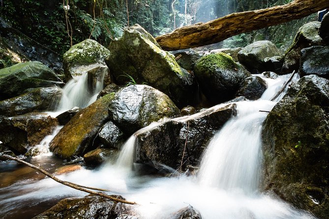 Tai Mo Shan Waterfall Adventure Hike - Climbing past villages and temples
