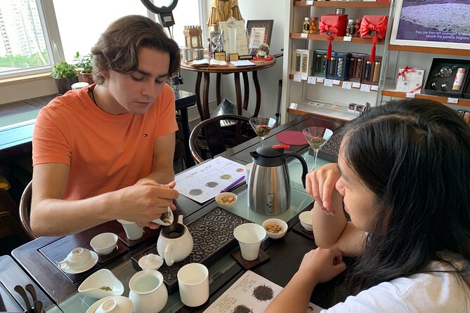 Tea Tasting and Pairing Concept Workshop - The famous jasmine blossom presentation