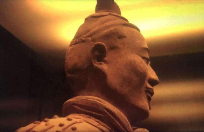 Terracotta Army Entry Ticket - Pit 2, a different view of the army